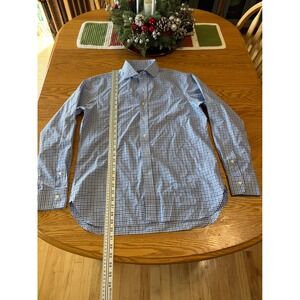 Polo Ralph Lauren Classic Fit Easy Care Gingham DressShirt Mens 15 34